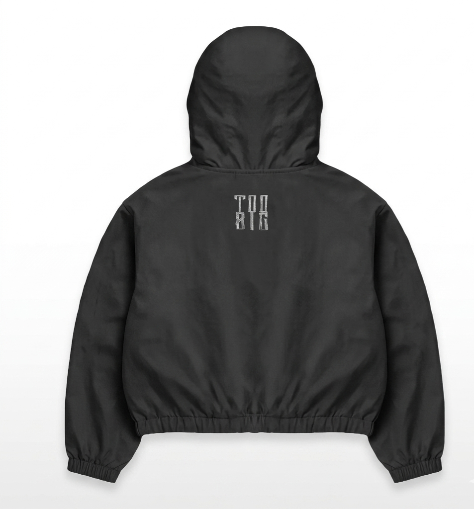 Black track hood
